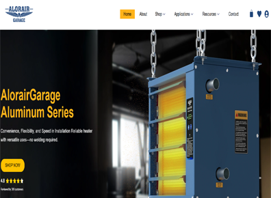 Screenshot of  web app