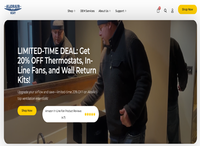 Screenshot of  web app