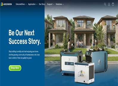 Screenshot of  web app